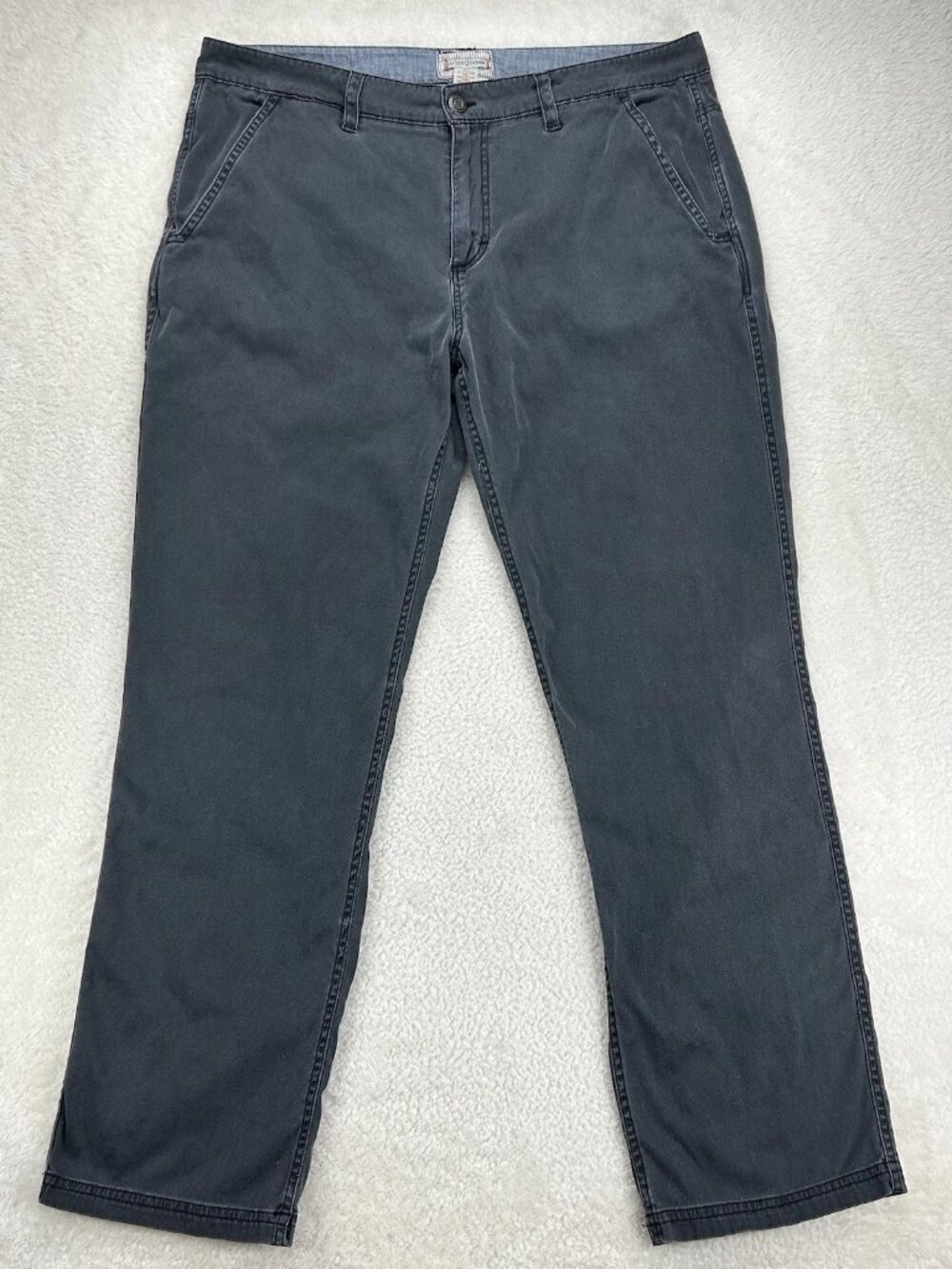 Carbon 2 Cobalt‎ Pants Mens 36 Gray Straight Leg Casual Stretch (38x32)